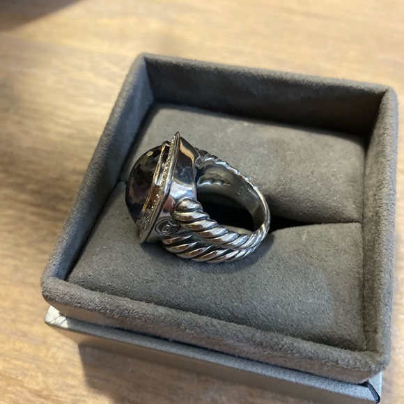 David Yurman Ring - Gorgeous Black Orchid + Diamonds - Picture 6 of 16
